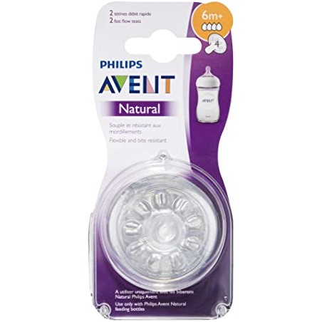 Comprar AVENT TETINA NATURAL FLUJO RAPIDO 6M+