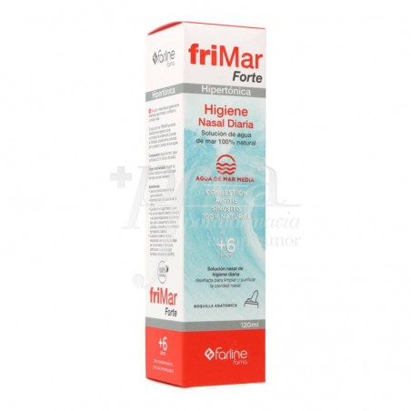 Comprar FARLINE FRIMAR FORTE HIPERTÓNICO HIGIENE NASAL DIARIA 120 ML