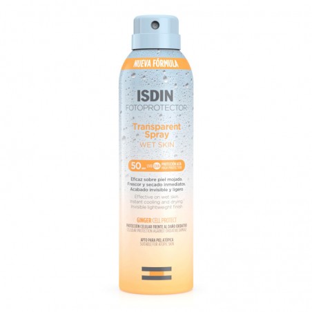 Comprar ISDIN FOTOPROTECTOR SPF50 SPRAY TRANSPARENT WET SKIN 100 ML