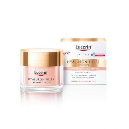 Comprar EUCERIN HUALURON-FILLER ELASTICIY CREMA DE DIA FPS 30 ROSÉ FPS 30 50 ML