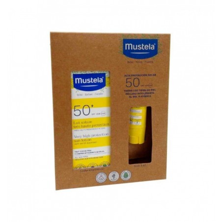 Comprar MUSTELA PACK LECHE SOLAR 100 ML + STICK 9 ML