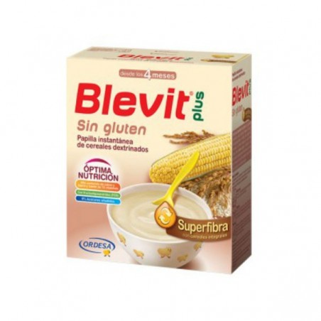 Comprar BLEVIT MAIS SUPERFIBRA ADEQUADO PARA UMA DIETA SEM GLÚTEN 600 G