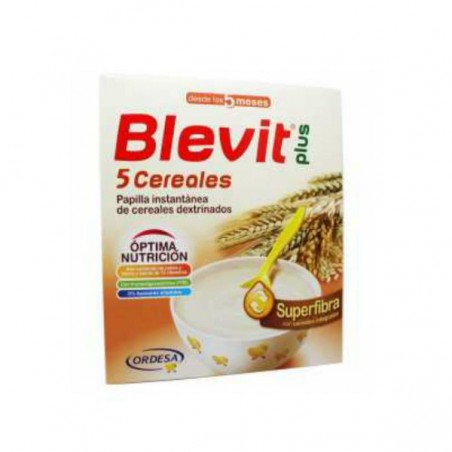 Comprar BLEVIT MAIS PAPA SUPERFIBRA 5 CEREAIS 600 G