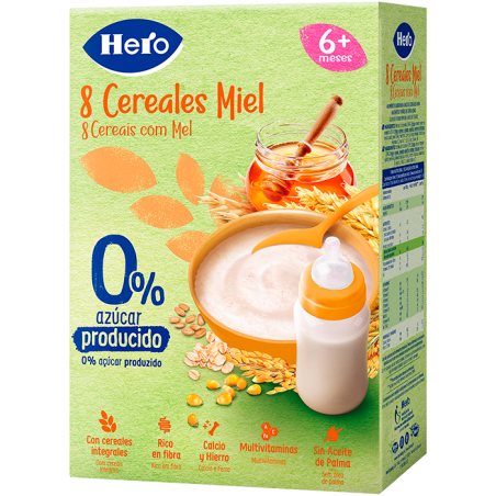 Comprar pedialac hero baby 8 cereales miel 340 g