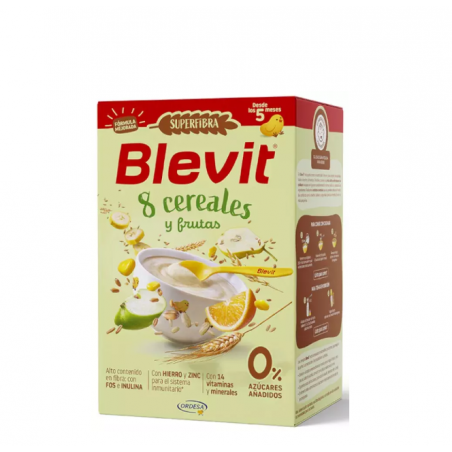 Comprar blevit superfibra 8 cereales y fruta +5m 500g