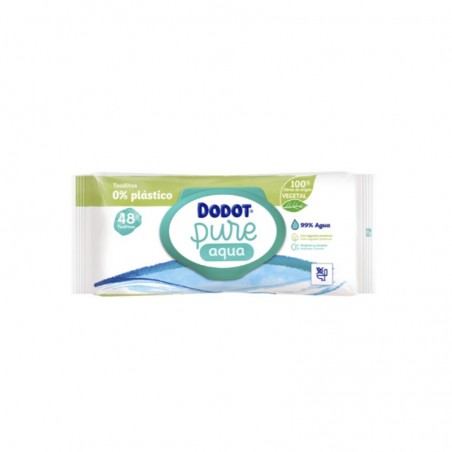 Comprar DODOT TOALLITAS AQUA PURE 48 UNIDADES