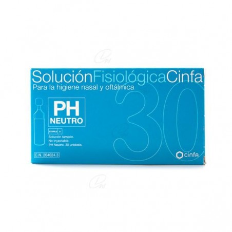 Comprar CINFA SOLUÇÃO SALINA DE HIGIENE OFTALMOLÓGICA 30 PCS