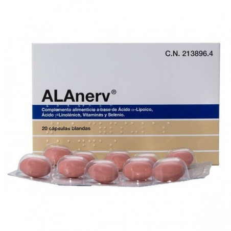 Comprar ALANERV 20 SOFTGELS