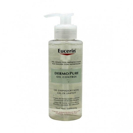 Comprar EUCERIN ÓLEO PURO DERMO CONTROL GEL DE LIMPEZA 400 ML