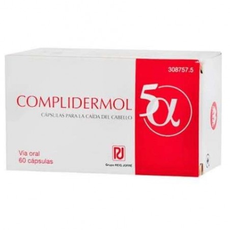 Comprar COMPLIDERMOL 5 ALFA 60 CAPS