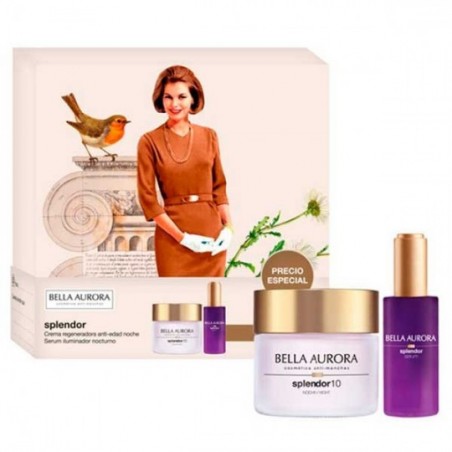 Comprar Estuche Bella Aurora Splendor 10 Crema de Noche 50 ml + Regalo