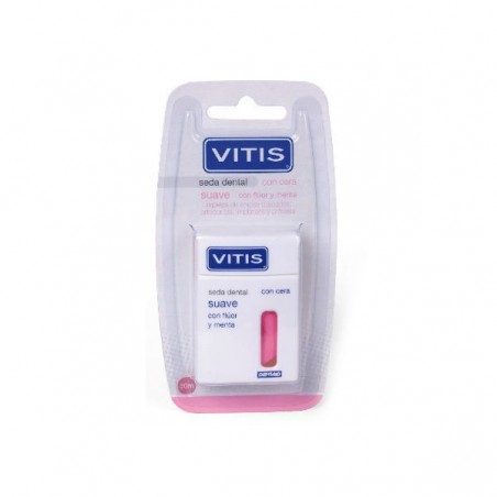 Comprar VITIS FIO DENTAL FLÚOR COM HORTELÃ MACIA 50 M 1 PEÇA