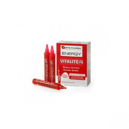 Comprar ENERGIA VITALITE 4 10 AMPOLAS