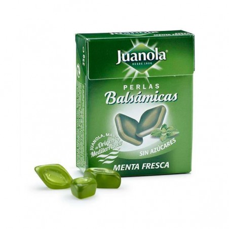 Comprar JUANOLA PÉROLAS DE SABOR A HORTELÃ-PIMENTA 25 G