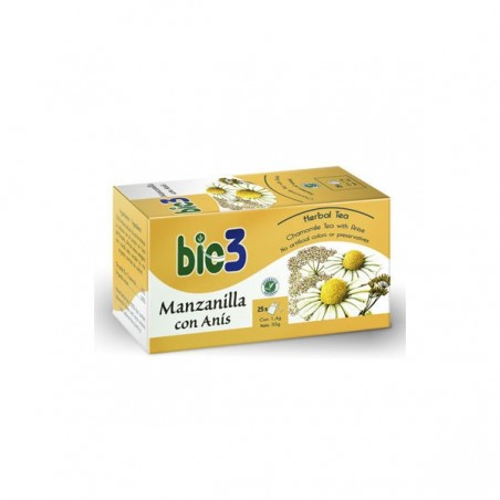 Comprar BIO3 CAMOMILA COM 25 SACHÊS DE ANIS