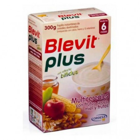 Comprar BLEVIT MAIS FRUTA SECA COM MEL E NOZES 300 G