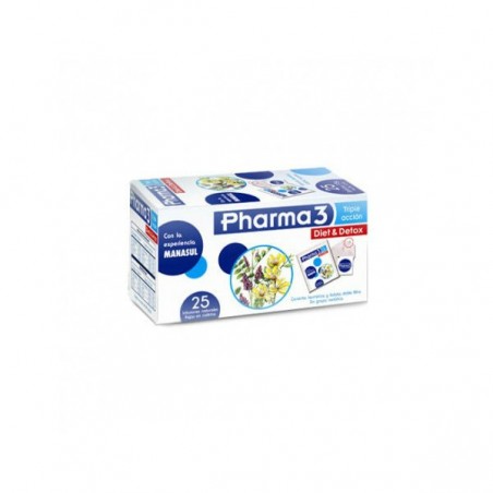 Comprar PHARMA3 DIETA E DESINTOXICAÇÃO 25 SACHÊS