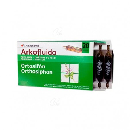 Comprar ORTOSIFON ARKOFLUIDO AMPOLA POTÁVEL