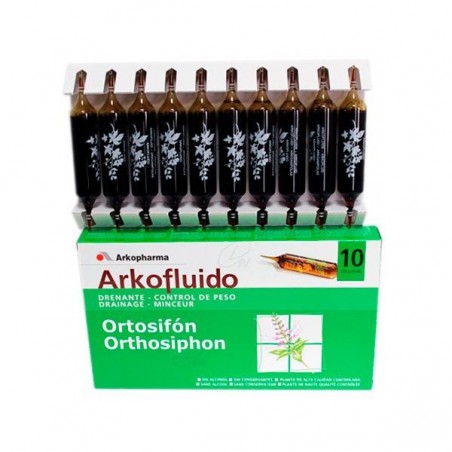 Comprar ORTOSIFON ARKOFLUIDO AMPOLA POTÁVEL