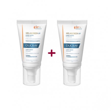 Comprar CREME DE LUZ MELASCREEN DUPLO SPF50 DRY TOUCH 2x40 ML