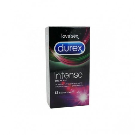 Comprar DUREX PRESERVATIVOS SEXO AMOROSO ORGÁSMICO INTENSO 12 PCS