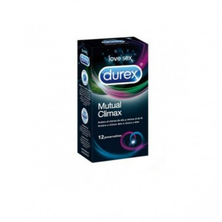 Comprar DUREX SEXO AMOROSO PRESERVATIVOS CLÍMAX MÚTUO 12 PCS