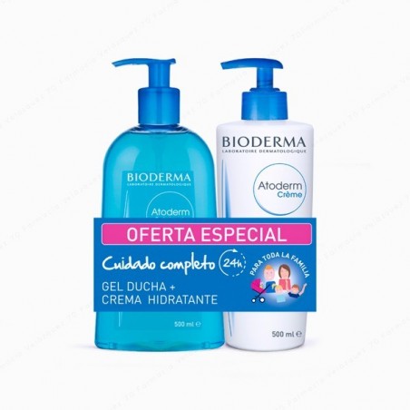 Comprar BIODERMA ATODERM SHOWERM GEL 500 ml + ATODERM CREAM 500 ml