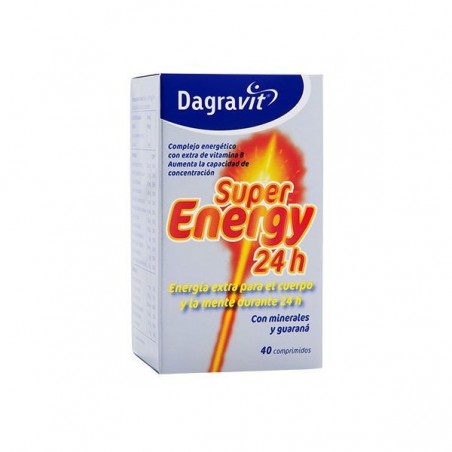 Comprar DAGRAVIT SUPER ENERGY 24 H 40 TABS